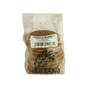 GALLETAS INTEGRALES CON MORINGA, 10 u